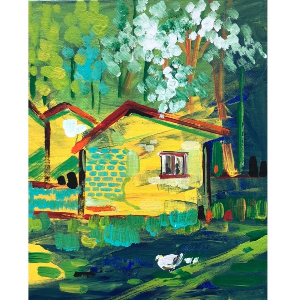 “Good Life”, 11x14 inches, painting on canvas